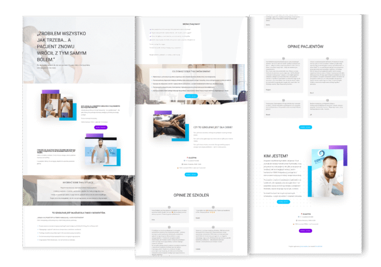 Landing page