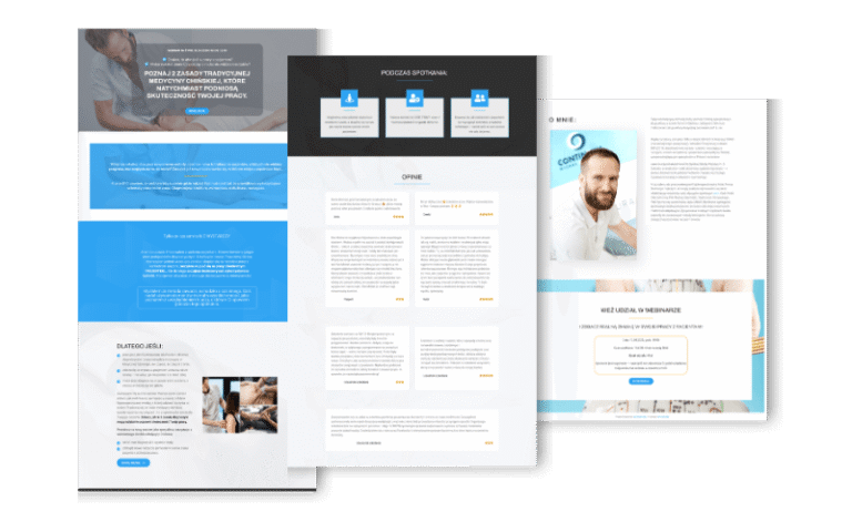 Landing page - webinar MSz