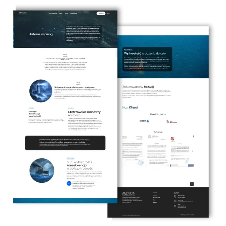 Strony na wordpress