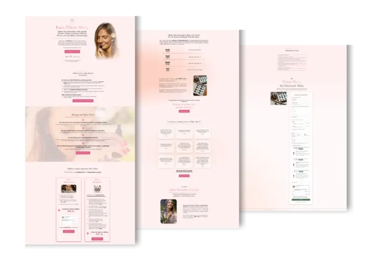 Landing page - Kurs Eliksir Mocy