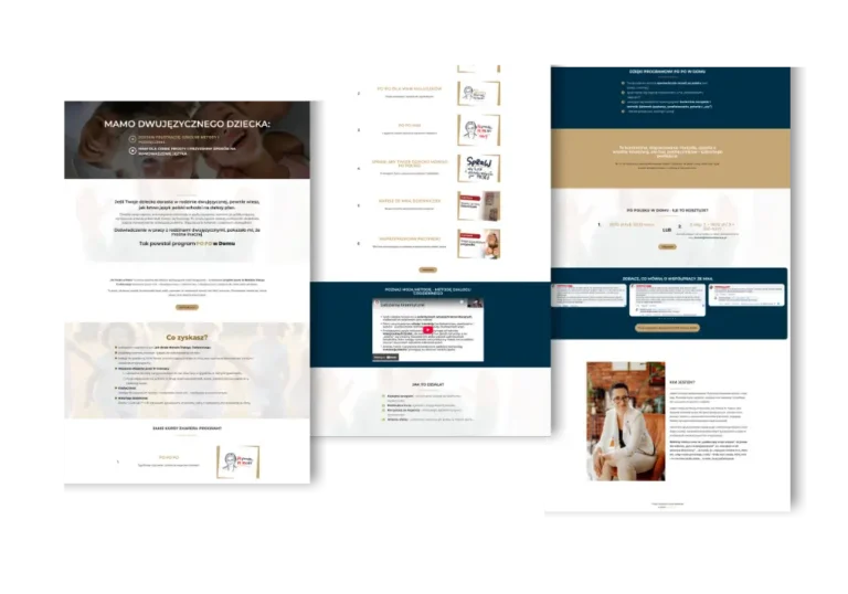 Landing page sprzedażowy