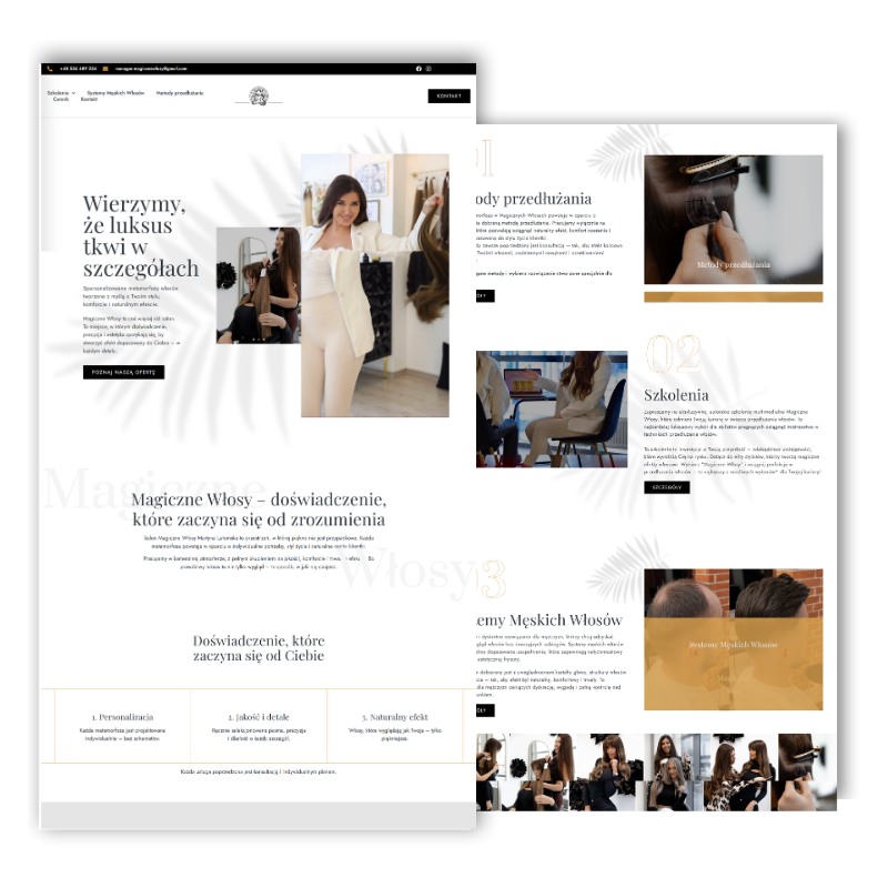 Portfolio-stron-www-Magiczne-Włosy